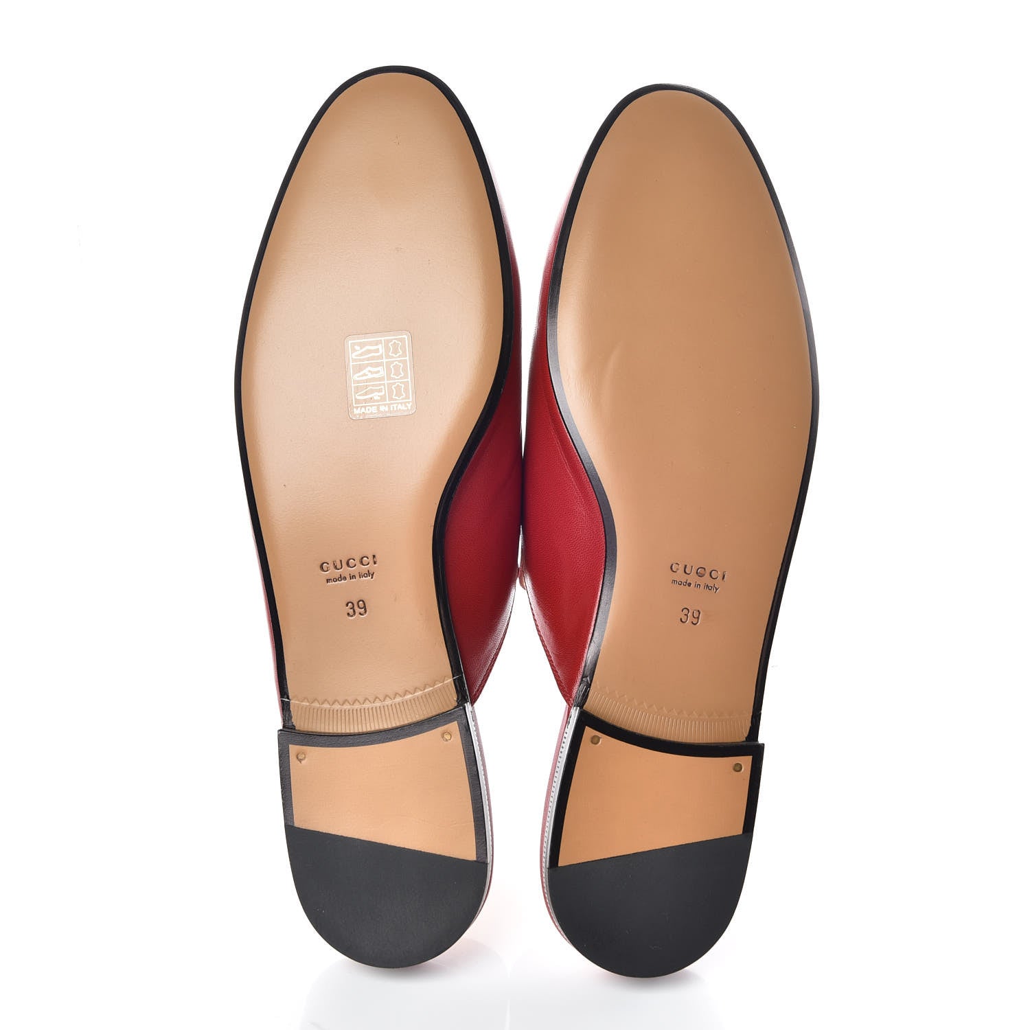 Gucci Malaga Kid Womens Princetown Slippers 39 Hibiscus Red 5 of 9