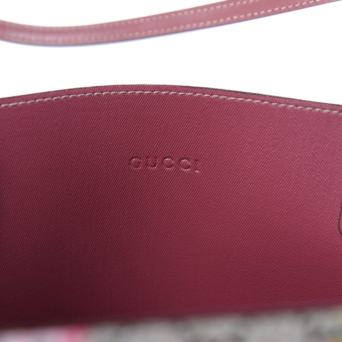 GG Supreme Monogram Blooms Medium Reversible Tote Beige Multicolor Dry Rose