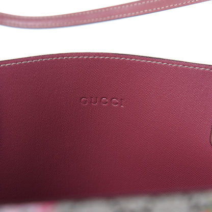 Gucci GG Supreme Monogram Blooms Medium Reversible Tote Beige Multicolor Dry Rose 8 of 12