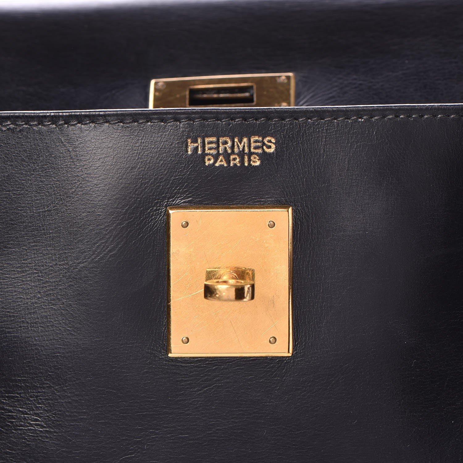 Hermes Box Kelly Retourne 32 Black 17 of 42