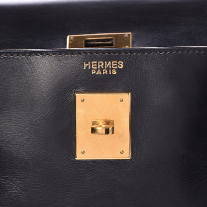 Hermes Box Kelly Retourne 32 Black 17 of 42