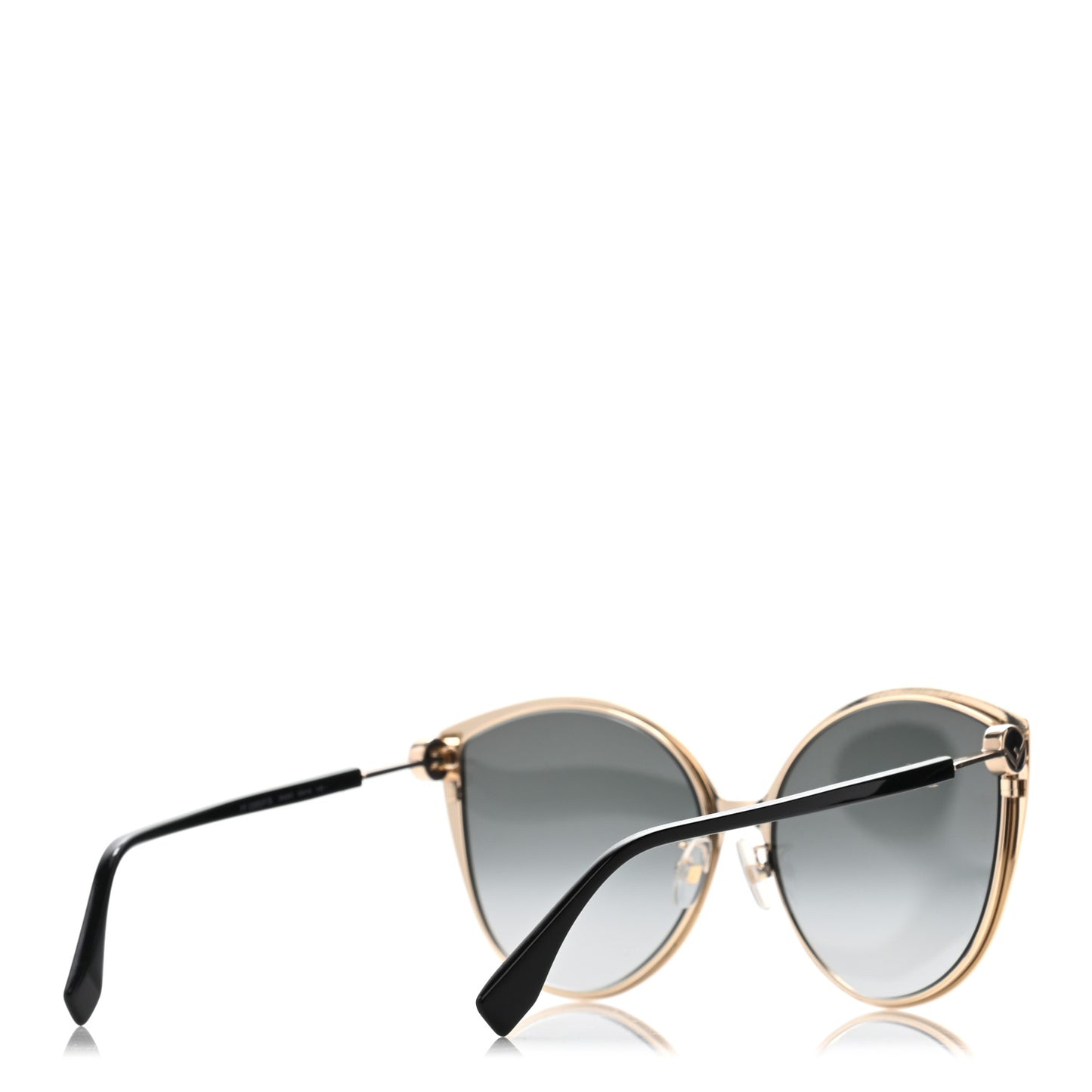 Cat Eye F is Fendi Sunglasses FF 0395/F/S Black