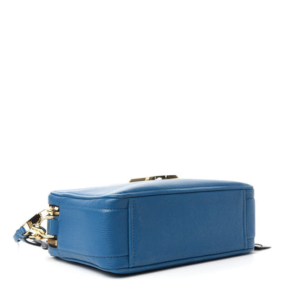 Marc Jacobs Supple Natural Grain Calfskin The Softshot 27 Bag Blue Monday 4 of 10