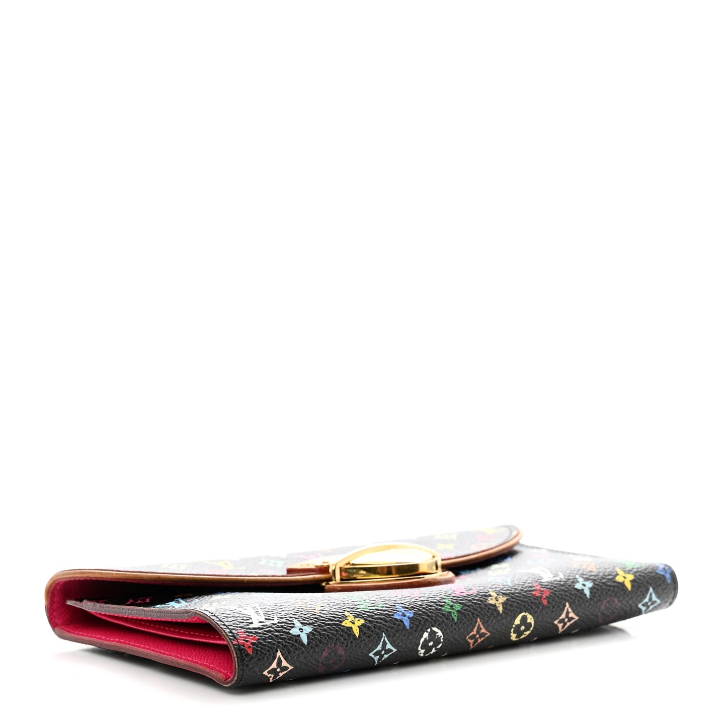 Monogram Multicolor Eugenie Wallet Black Grenade