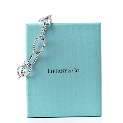 Tiffany Sterling Silver Twist Link Bracelet 6 of 6