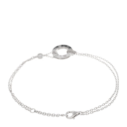 Cartier 18K White Gold Diamond LOVE Bracelet 2 of 3