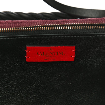 Valentino Garavani Calfskin The Rope Crossbody Bag Black 6 of 42