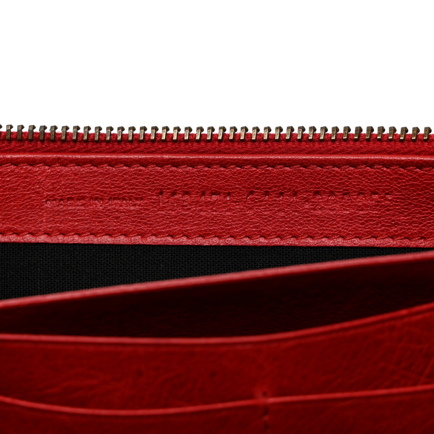 Agneau Classic Hardware Continental Zip Around Wallet Rouge Coquelicot