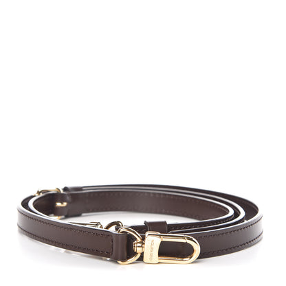 Louis Vuitton Calfskin 12mm Adjustable Shoulder Strap Brown 1 of 4