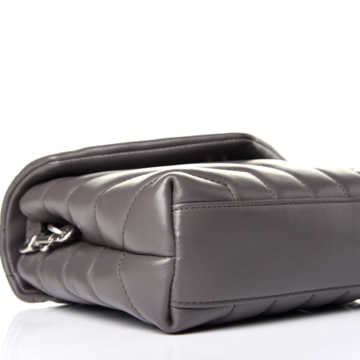 Calfskin Y Quilted Monogram Toy Loulou Crossbody Bag Earth