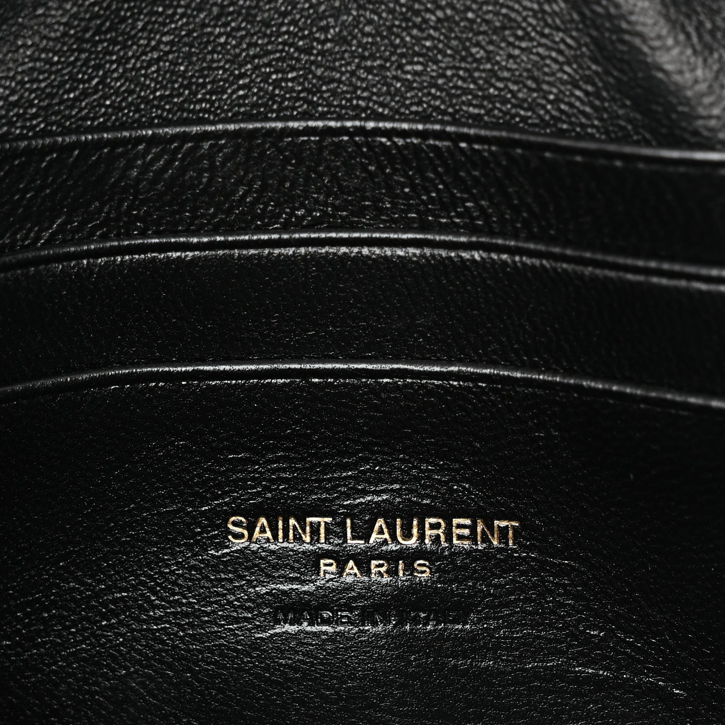 Grain De Poudre Matelasse Monogram Mini Lou Camera Bag Black