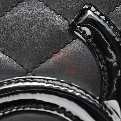 Chanel Calfskin Quilted Cambon Yen Wallet Black 9 of 9
