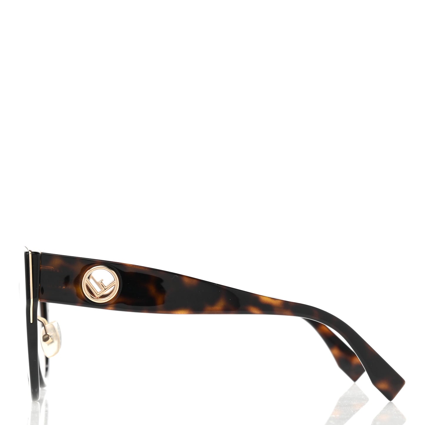 Acetate F is Fendi Cat Eye Sunglasses FF 0360/G/S Havana
