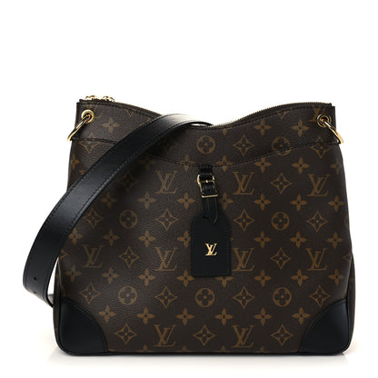 Louis Vuitton Monogram Odeon MM Black 1 of 6