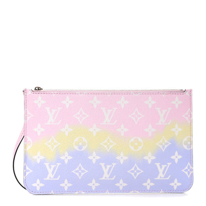 Louis Vuitton Monogram Escale Neverfull MM GM Pochette Pastel 1 of 6