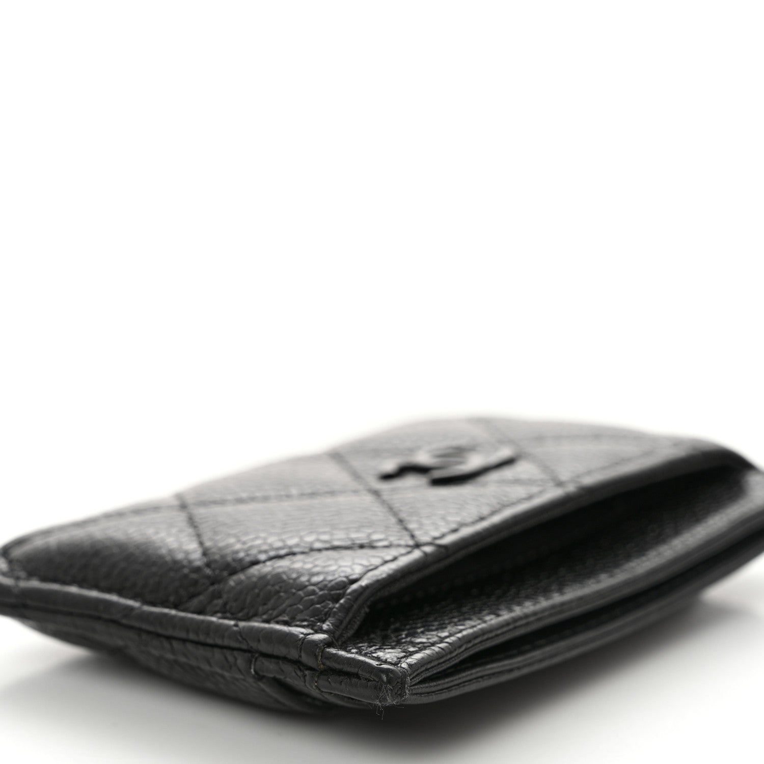 Chanel Caviar Quilted Incognito Card Holder Black 9 of 12