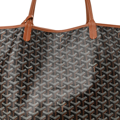 Goyard Goyardine Saint Louis GM Black Gold 8 of 10