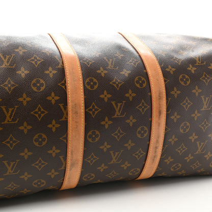 Louis Vuitton Monogram Keepall Bandouliere 55 11 of 16