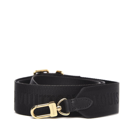 Louis Vuitton Nylon Petite Malle Souple Shoulder Strap Black 1 of 3