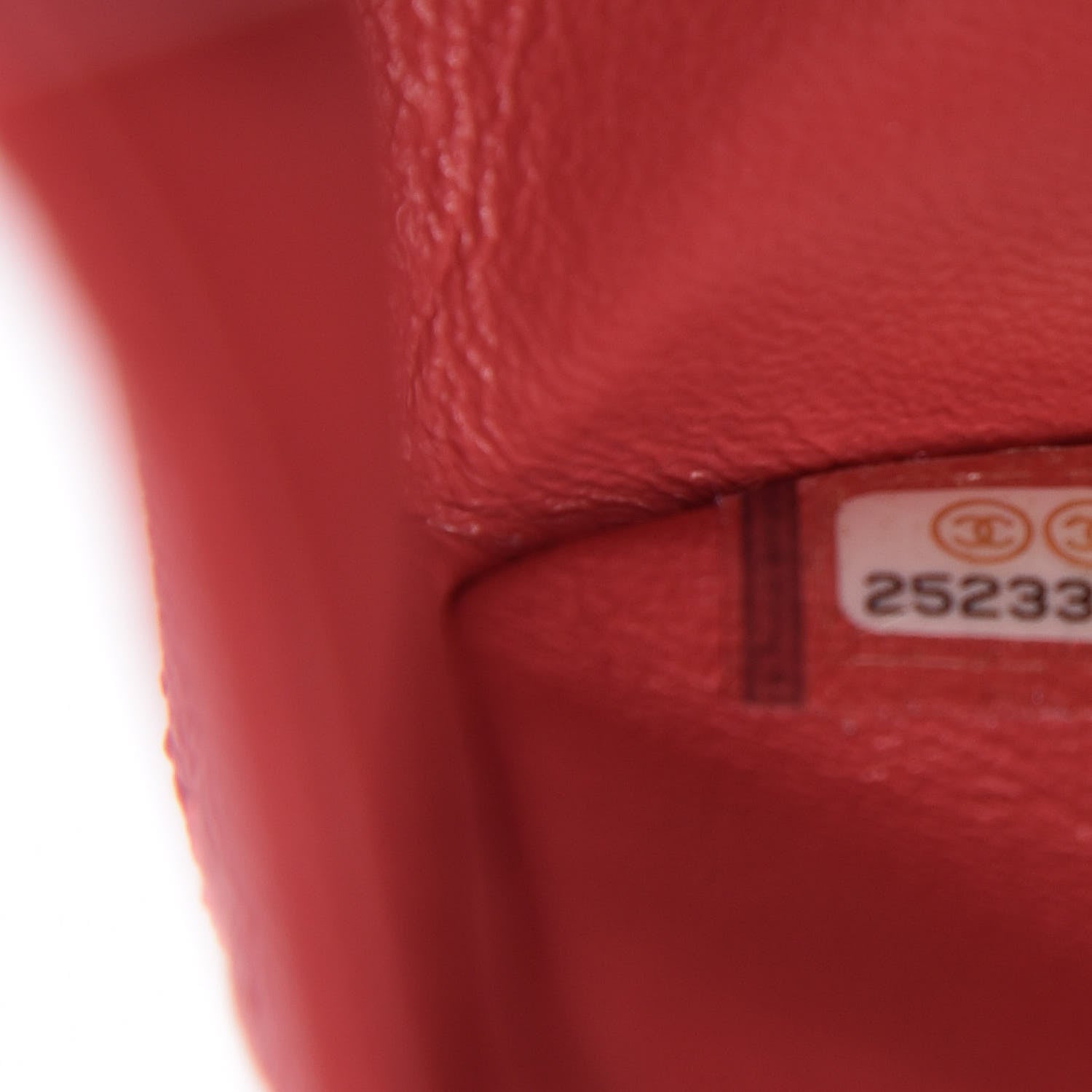 Chanel Caviar Quilted Medium Double Flap Light Red 7 of 8
