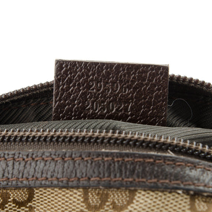 Gucci Monogram Small Balthus Cosmetic Case Beige Ebony Cocoa 7 of 8