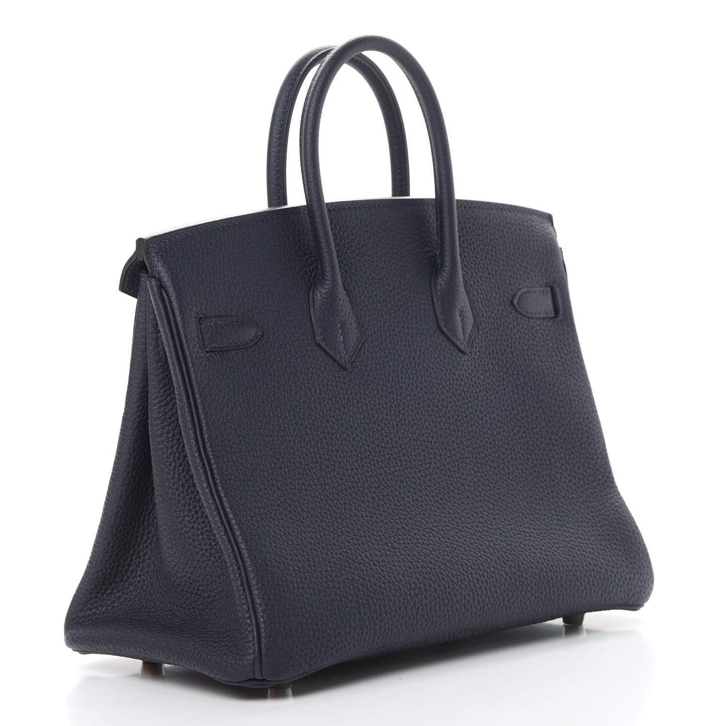 Togo Swift Officier Birkin 25 Bleu Nuit Vert Cypress