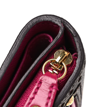 Louis Vuitton Monogram Perforated Compact Zipped Wallet Fuchsia 7 of 7