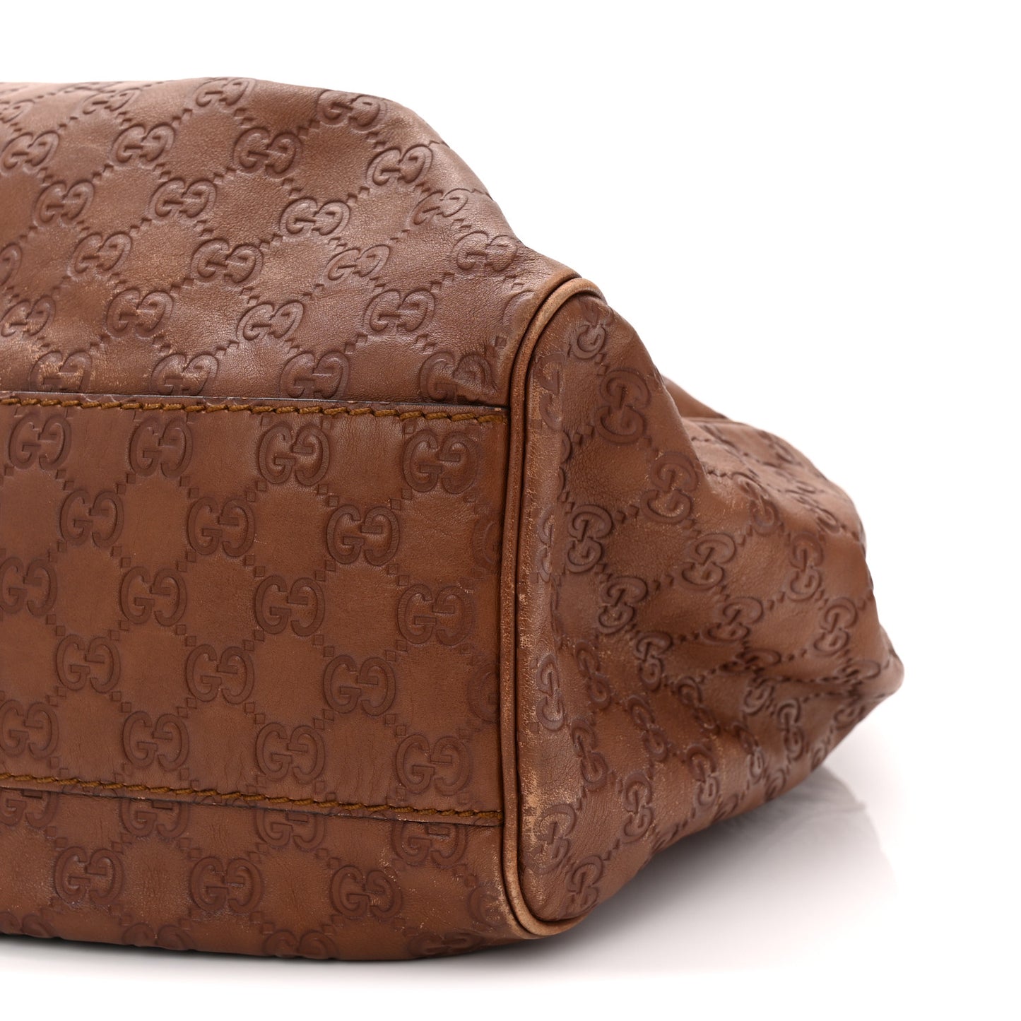 Guccissima Signature Large Sukey Tote Brown
