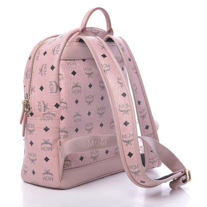 MCM Visetos Studded Small Stark M Backpack Soft Pink 2 of 10