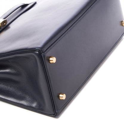 Hermes Box Kelly Retourne 32 Indigo 6 of 31