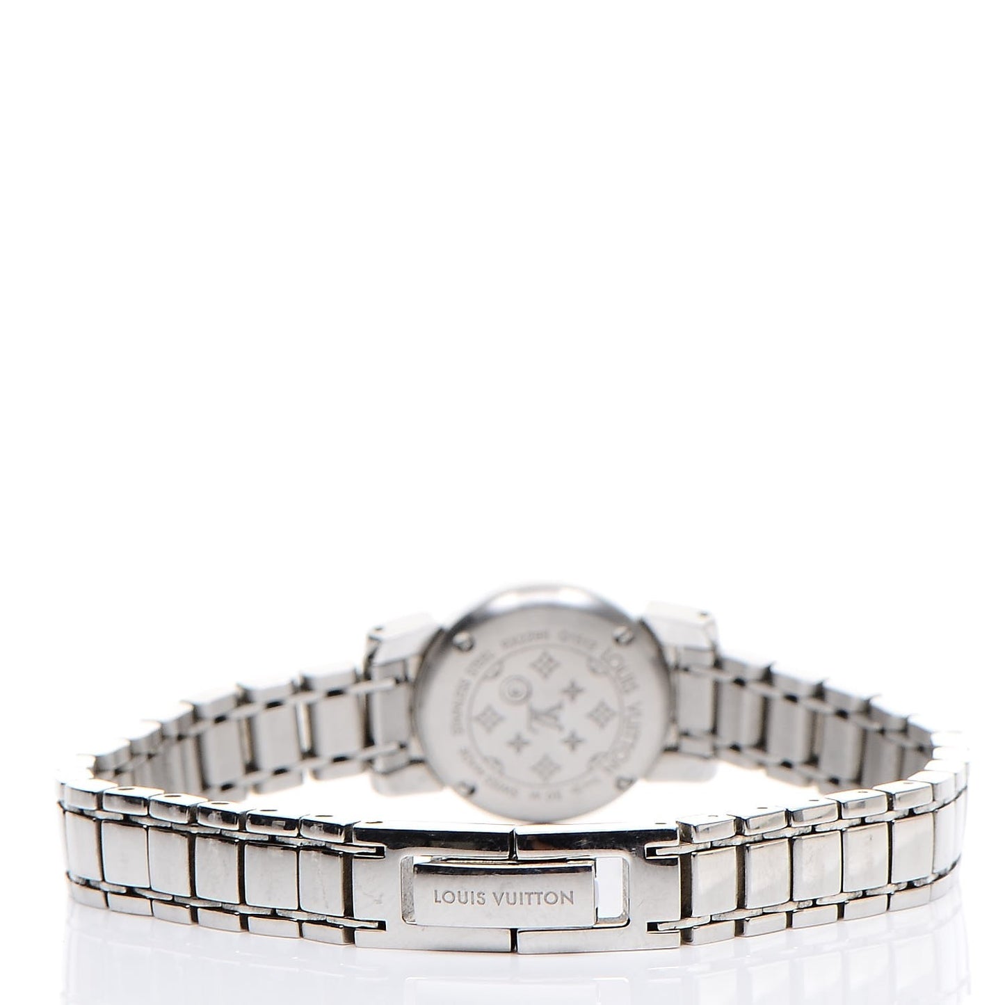 Stainless Steel Mother of Pearl 18mm Tambour Bijou Quartz Watch