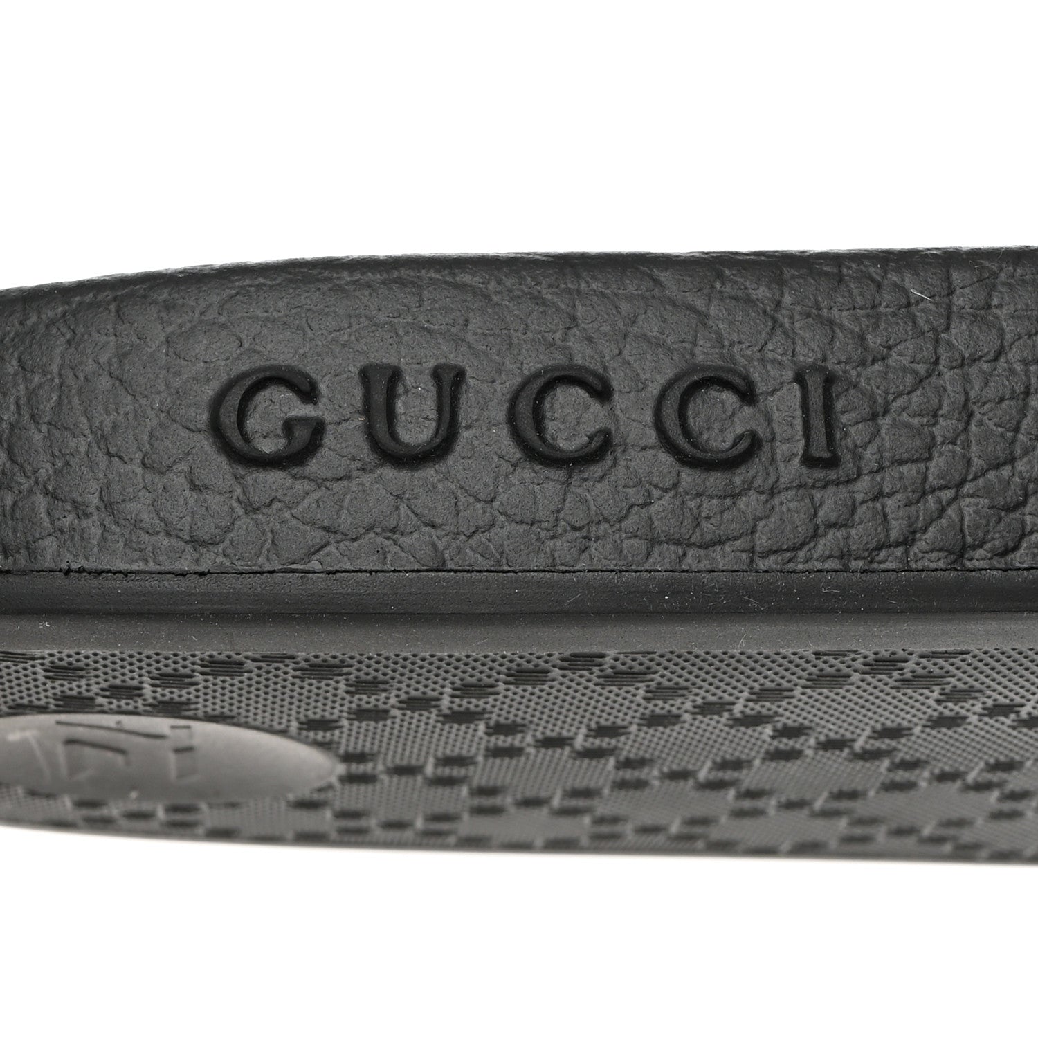 Gucci Rubber Gucci Mens Slide Sandals 11 Great White 6 of 9
