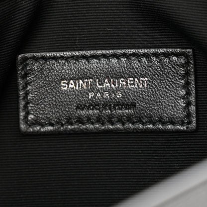 Saint Laurent Grain De Poudre Uptown Pouch Black 7 of 7