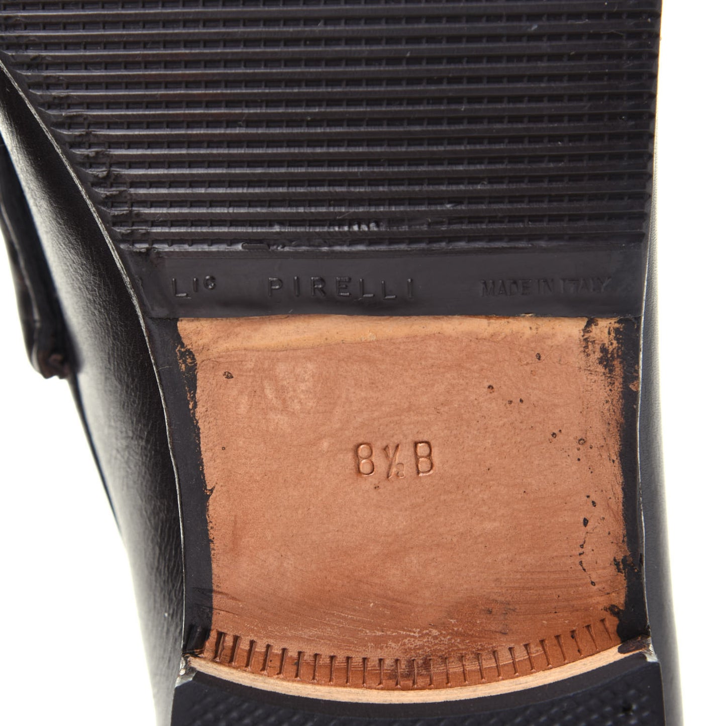 Calfskin Mens Horsebit Loafers 8.5 Marrone