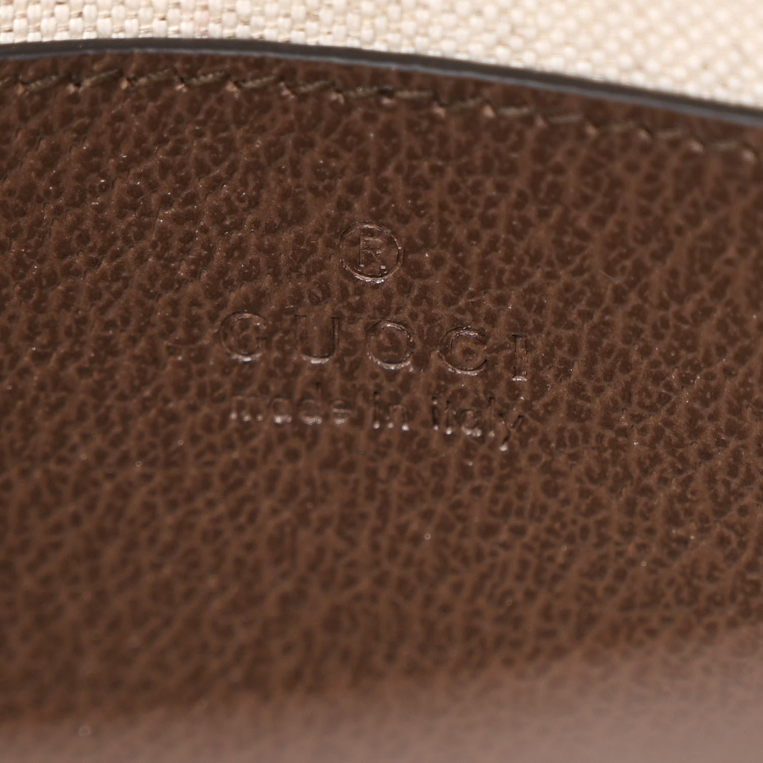 Gucci Monogram Jumbo GG Textured Dollar Calfskin Web Mini Horsebit 1955 Shoulder Bag Camel Ebony New Acero 6 of 12