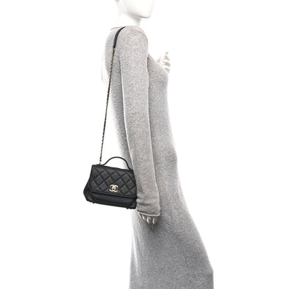 Chanel Caviar Quilted Small Business Affinity Flap Black 2 of 11