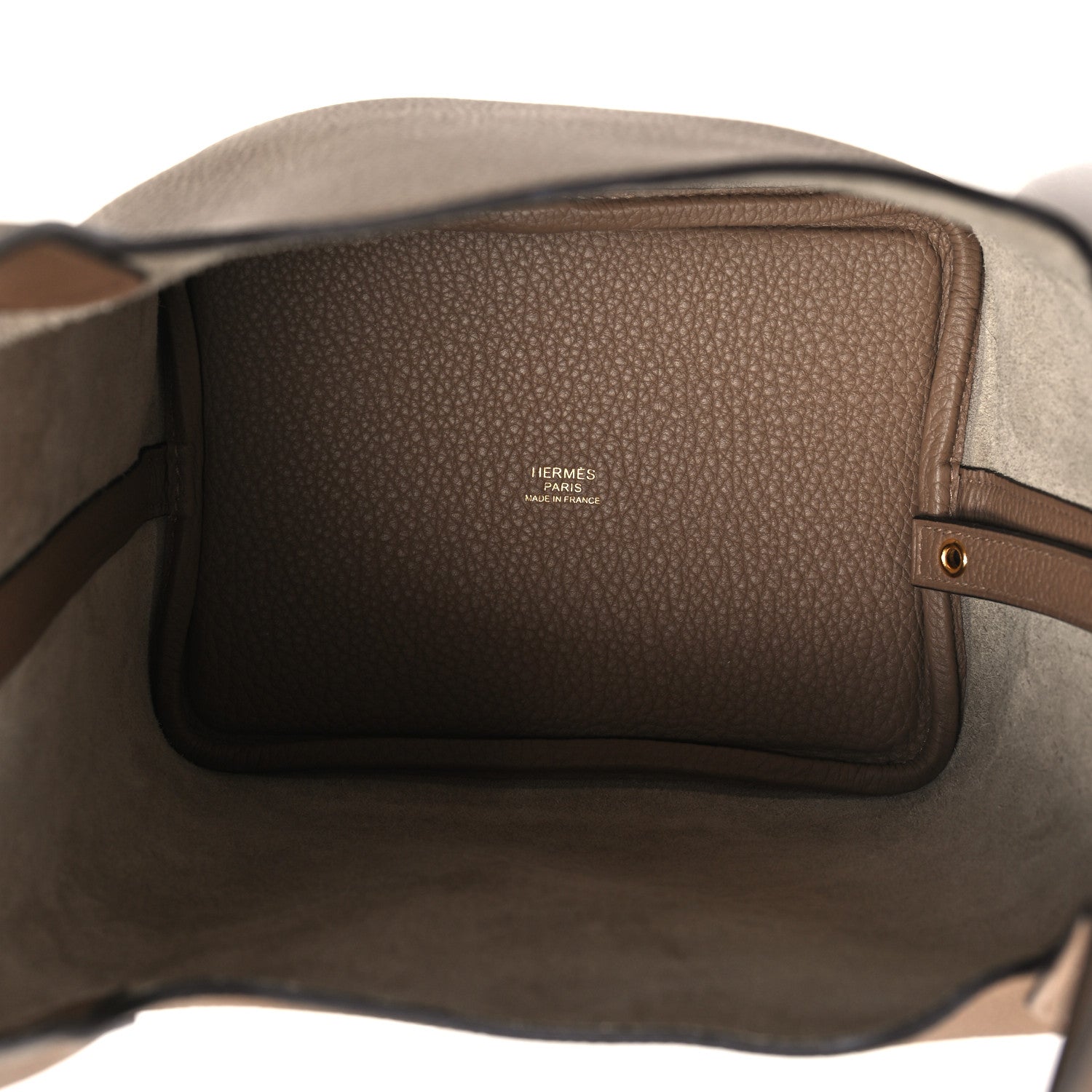 Hermes Taurillon Maurice Picotin Lock 18 PM Beige De Weimar 5 of 13