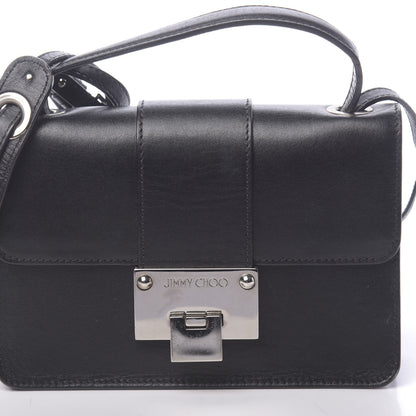 Jimmy Choo Calfskin Rebel Crossbody Bag Black 8 of 10