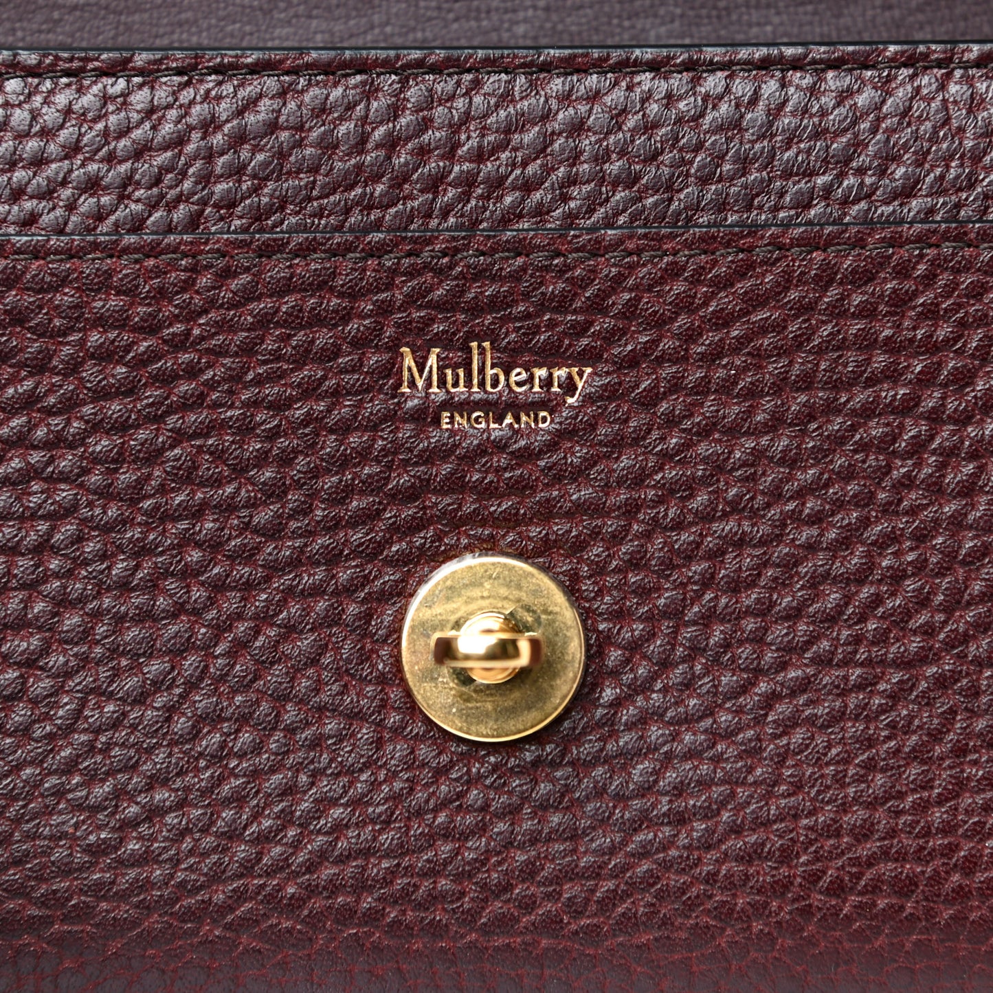 Classic Grain Darley Wallet Oxblood