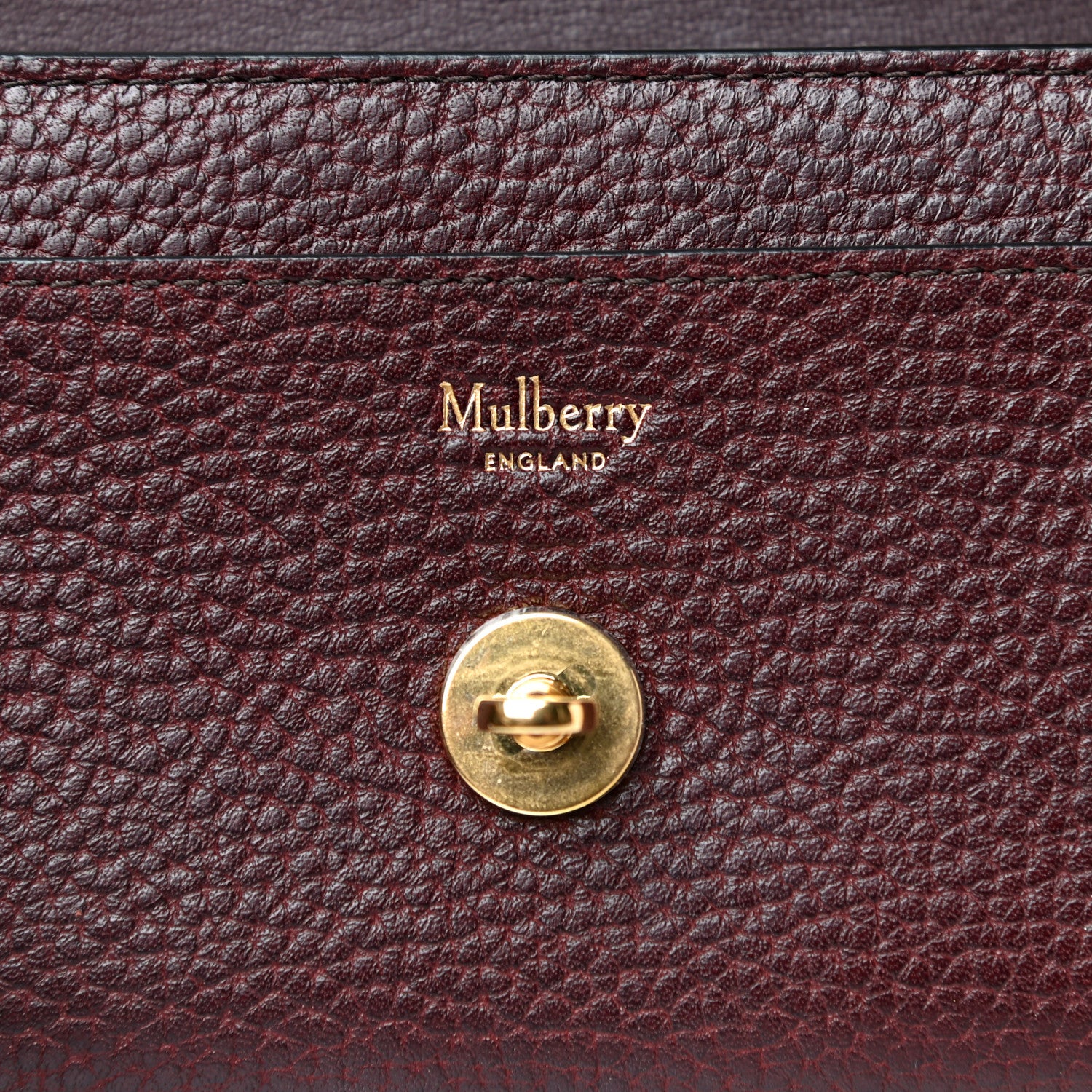 Mulberry Classic Grain Darley Wallet Oxblood 6 of 10