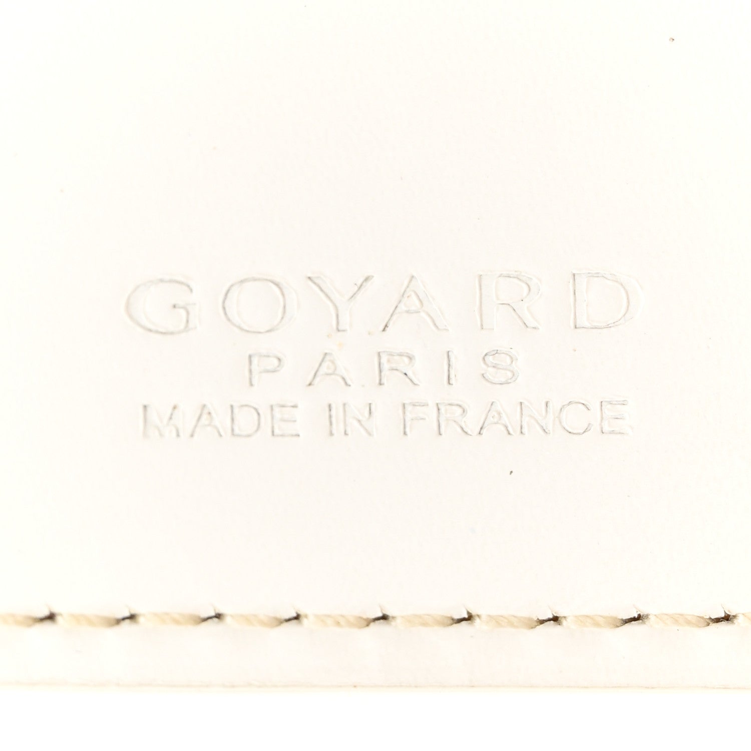 Goyard Goyardine Insert Victoire Card Wallet White 6 of 7
