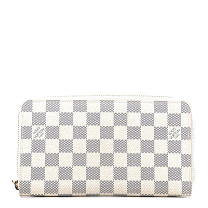 Louis Vuitton Damier Azur Zippy Organizer Wallet 1 of 8