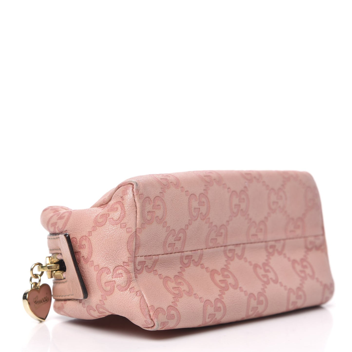 Guccissima Signature Small Cosmetic Case Peonia Rose