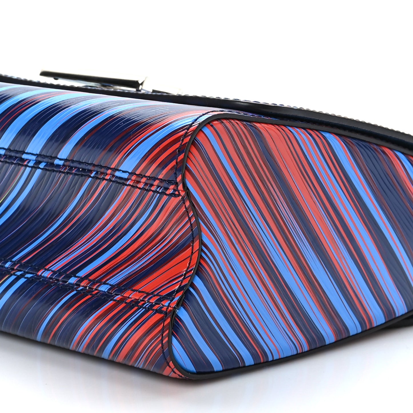 Epi Tropical Twist Shoulder Bag MM Vert Rouge
