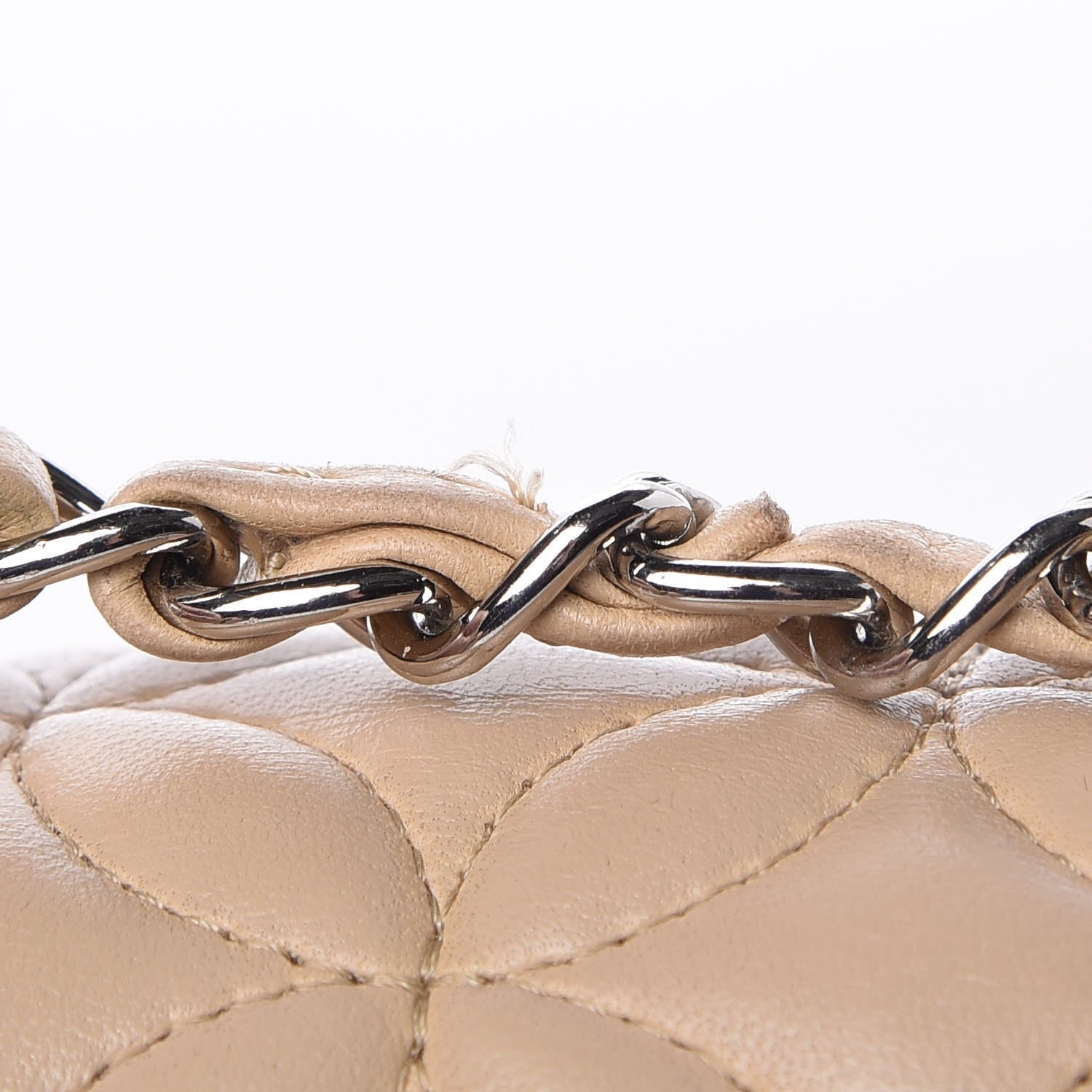 Chanel Lambskin Mini Lady Graphic Flap Ivory 17 of 19