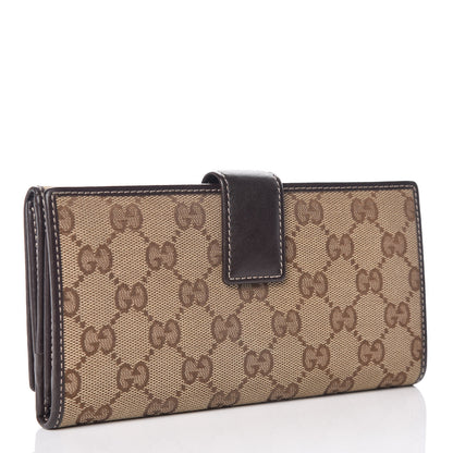 Gucci Monogram Guccioli Brando Chihuahua Continental Wallet Dark Brown 3 of 13