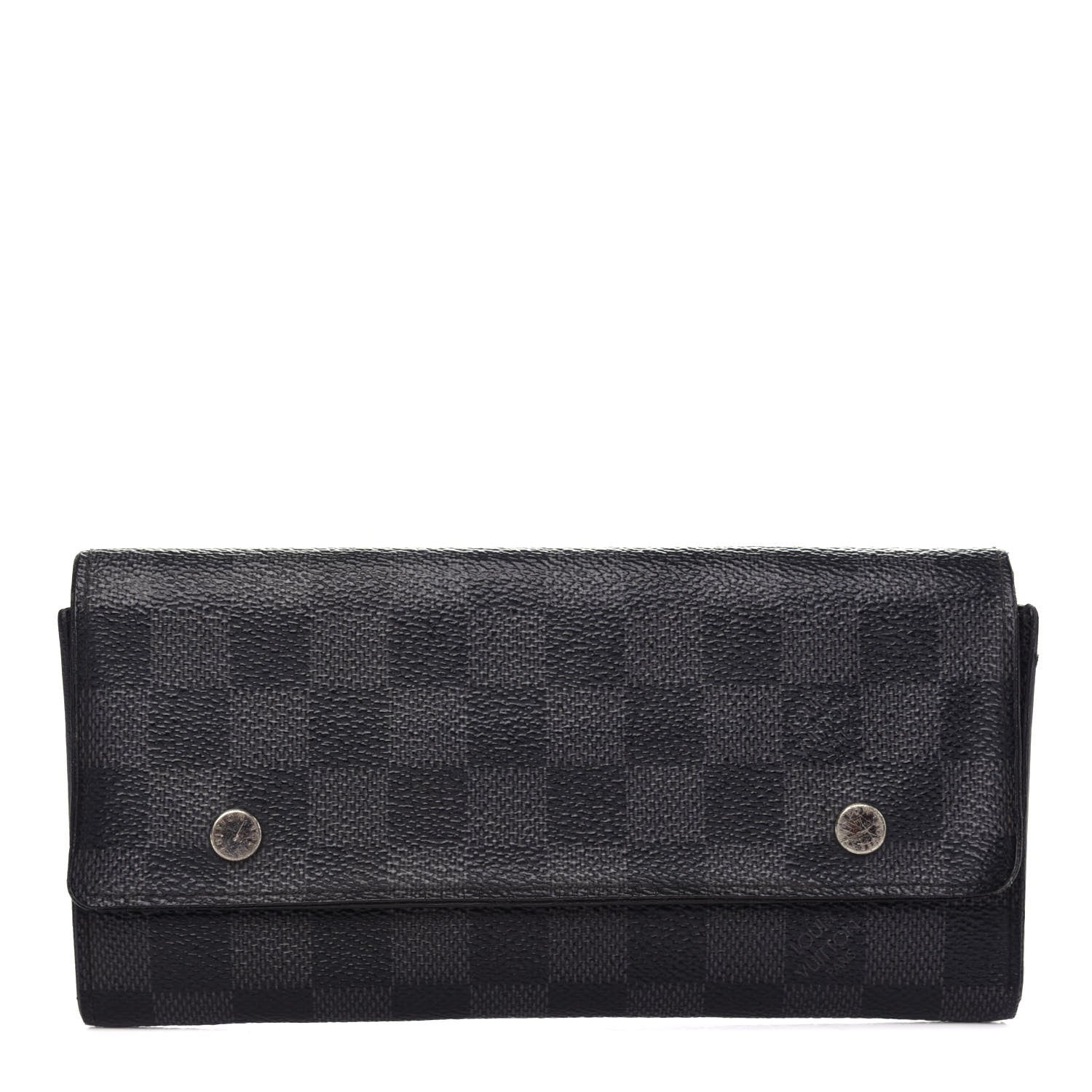 Louis Vuitton Damier Graphite Portefeuille Long Modulable Wallet 1 of 7