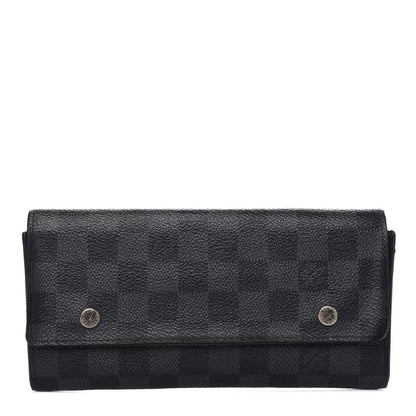 Louis Vuitton Damier Graphite Portefeuille Long Modulable Wallet 1 of 7