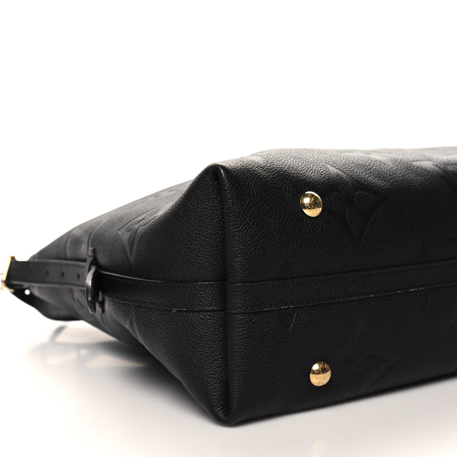 Louis Vuitton Empreinte Monogram Giant CarryAll MM Black 9 of 10