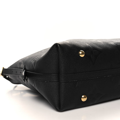 Louis Vuitton Empreinte Monogram Giant CarryAll MM Black 9 of 10